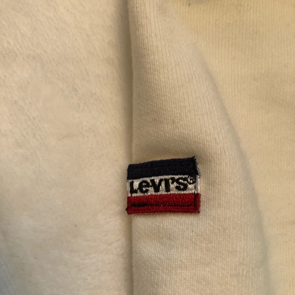 LIKE NEW CROPPED LEVI’S SWEATER - Picture 2 of 3